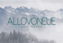 Allovoneue Light Font