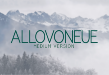 Allovoneue Medium Font