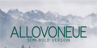 Allovoneue Semi-Bold Font