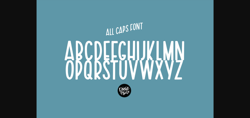 Aloma Island Font Poster 7