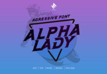 Alpha Lady Fonts