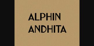 Alphin Andhita Font Poster 1