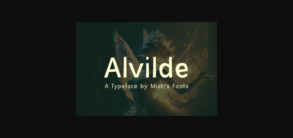 Alvilde Font Poster 1