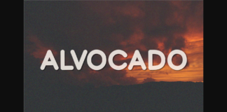 Alvocado Font Poster 1