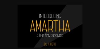 Amartha Font Poster 1