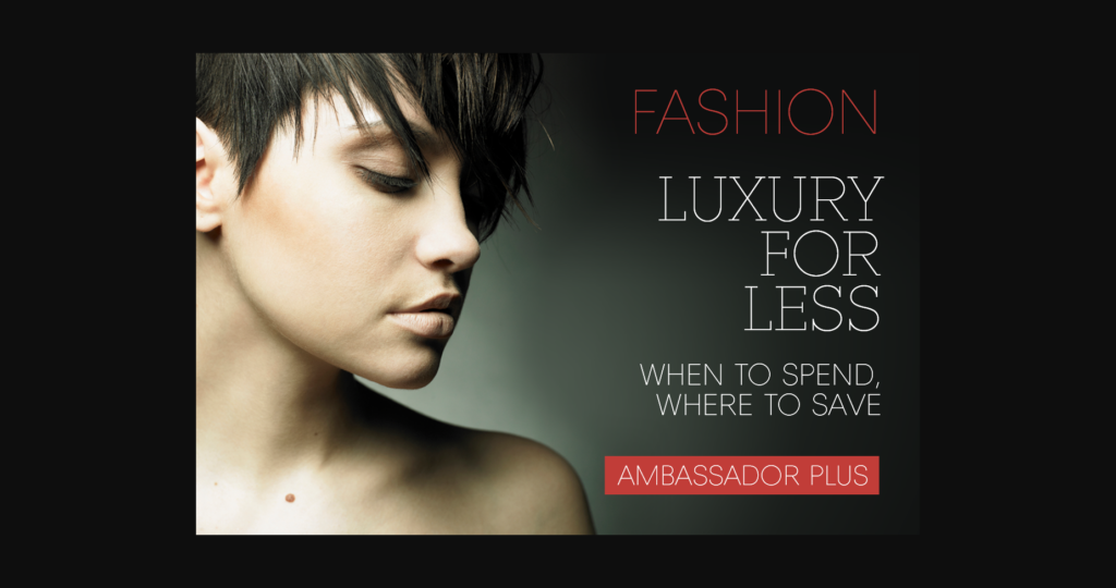 Ambassador Plus Font Poster 3