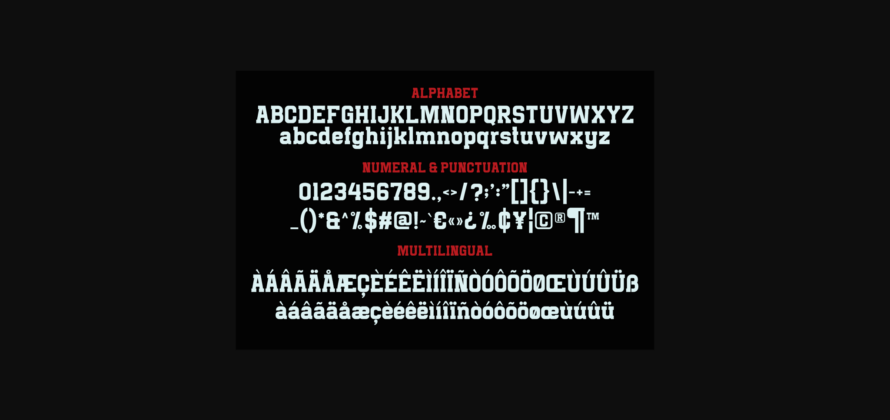 Ambura Font Poster 5