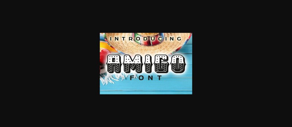 Amigo Font Poster 3