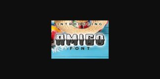 Amigo Font Poster 1