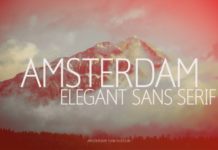 Amsterdam Thin Font