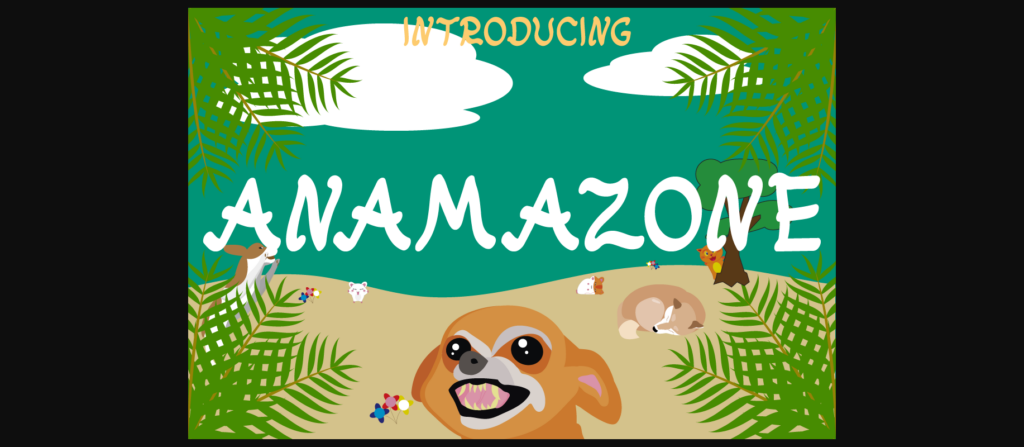 Anamazone Font Poster 1