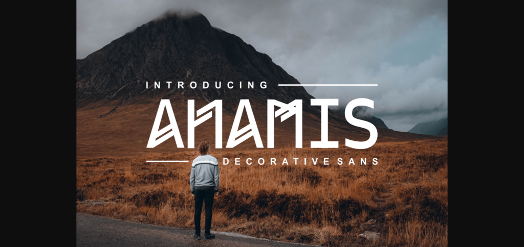 Anamis Font Poster 1