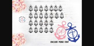 Anchor Font Poster 1