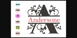 Andersone Font Poster 1