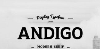 Andigo Fonts