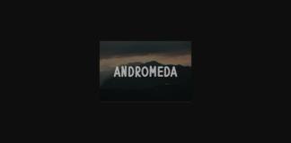 Andromeda Font Poster 1