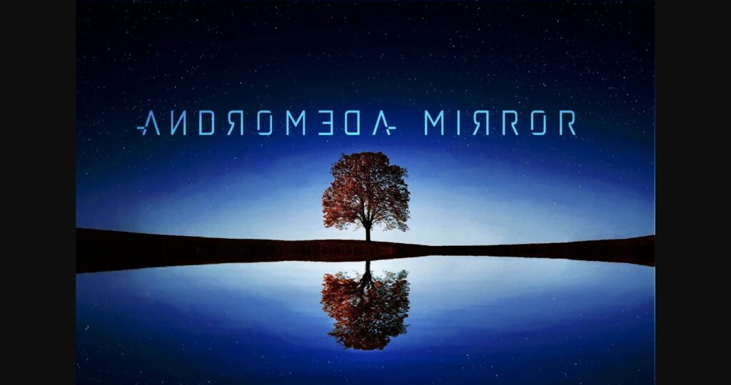 Andromeda Mirror Font Poster 3