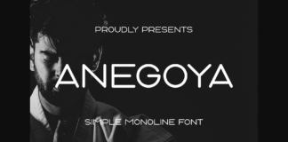 Anegoya Font Poster 1