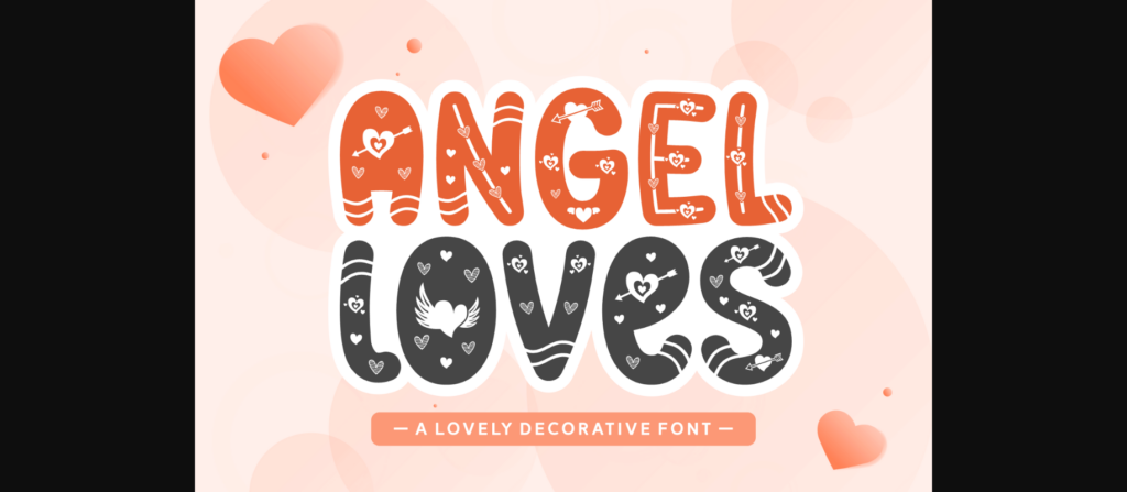 Angel Loves Font Poster 3