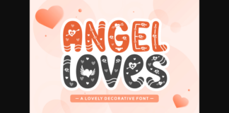 Angel Loves Font Poster 1