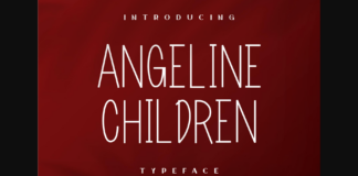 Angeline Children Font Poster 1