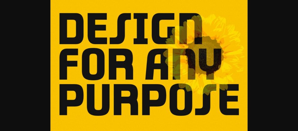 Angret Font Poster 5