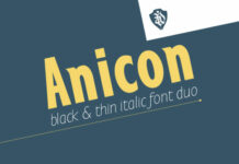 Anicon Font