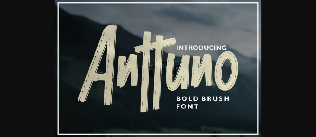 Anttuno Font Poster 3