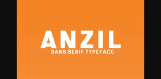 Anzil Family Font Poster 1