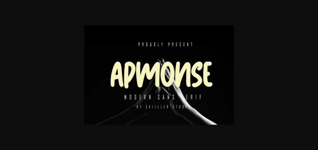 Apmonse Font Poster 1