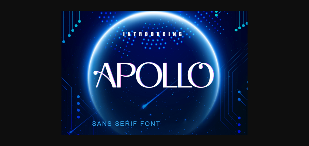 Apollo Font Poster 3