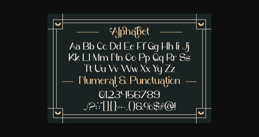 Arabella Font Poster 2