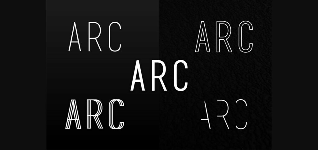 Archeria Font Poster 4