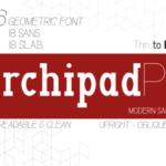 Arcihad Pro Fonts