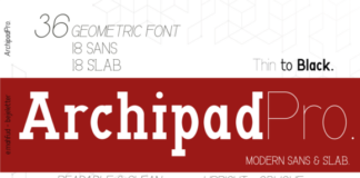 Arcihad Pro Fonts