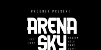 Arena Sky Fonts