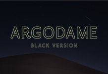 Argodame Black Font