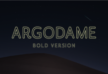 Argodame Bold Font