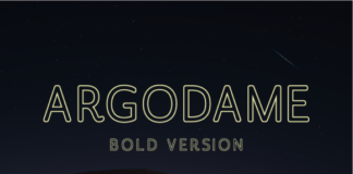 Argodame Outline Bold Font