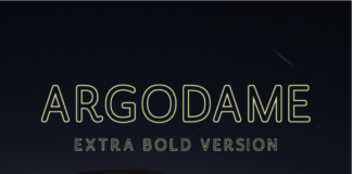 Argodame Extra Bold Font