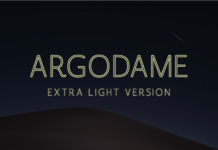 Argodame Extra Light Font