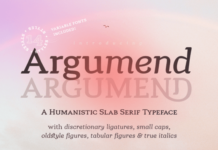 Argumend Fonts