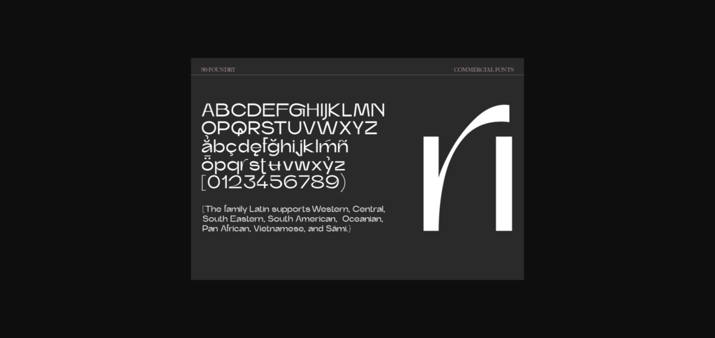 Ariom Font Poster 5