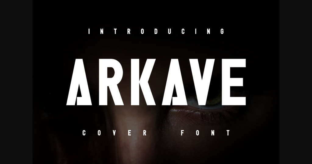 Arkave Font Poster 3