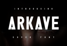 Arkave Font Poster 1