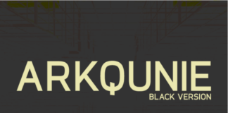 Arkqunie Black Font