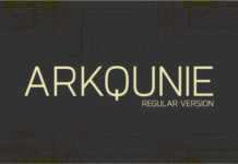 Arkqunie Fonts