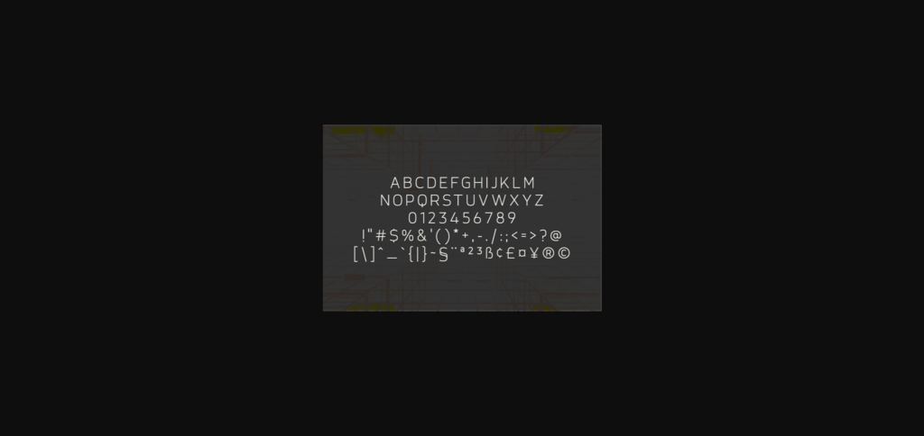 Arkqunie Light Font Poster 4