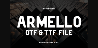 Armello Font Poster 1