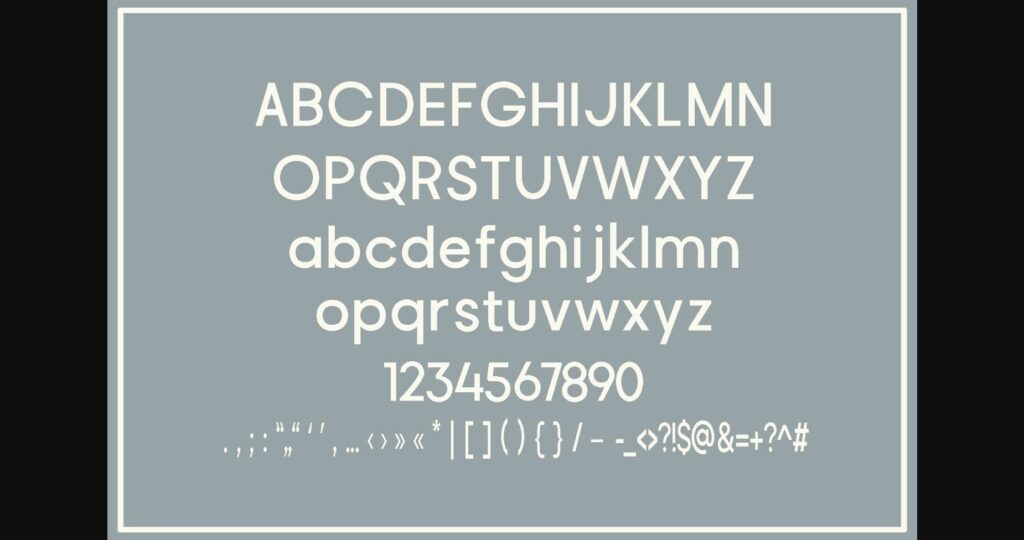 Arshelina Font Poster 2